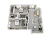 Elevate Powell and Broad_The Roland floor plan